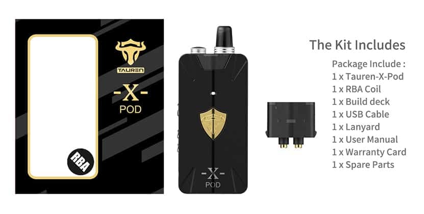 ThunderHead Creations Tauren X RBA Kit ThunderHead Creations Tauren X Pod Kit $31.70