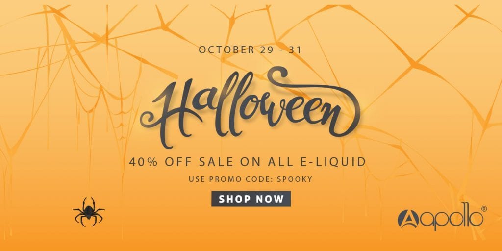 Apollo Ecigs Halloween Sale 2019 Apollo Halloween Sale!