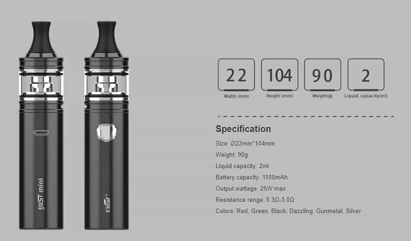 Eleaf iJust Mini Starter Kit Eleaf iJust Mini Kit $15.99