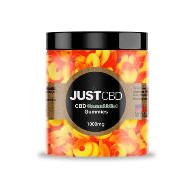 JustCBD Gummies Peach Rings JustCBD Gummies Review