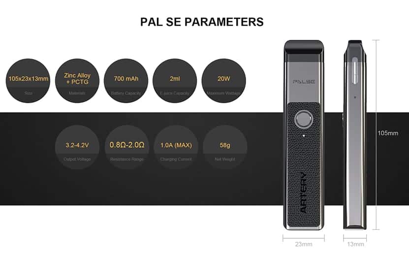 Artery Pal SE Pod Vape Artery Pal SE Pod System Kit $8.79