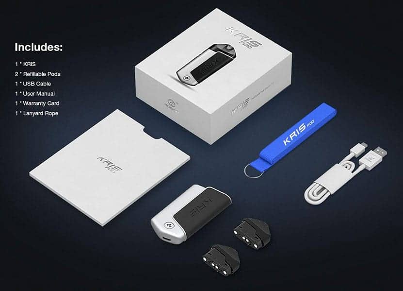 Hcigar Kris Pod System Packaging HCigar Kris Pod System $14.89
