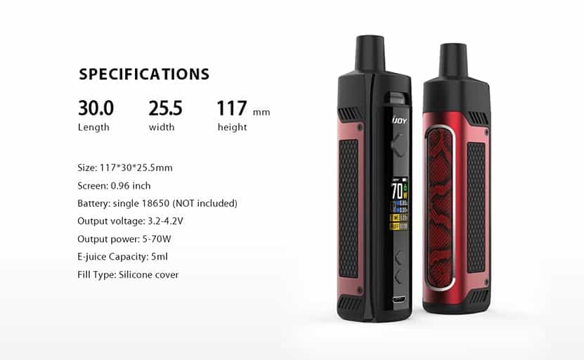 IJoy Jupiter Pod Vape Kit IJoy Jupiter Pod System Kit $13.49