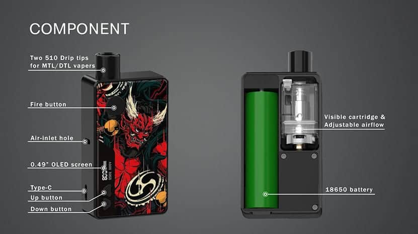 Rincoe Manto AIO Pod System Kit Rincoe Manto AIO Pod Kit $20.99
