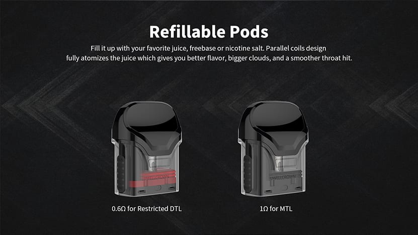 Uwell Crown Replacement Cartridges Uwell Crown Replacement Pod Cartridge 2 Pack $5.21