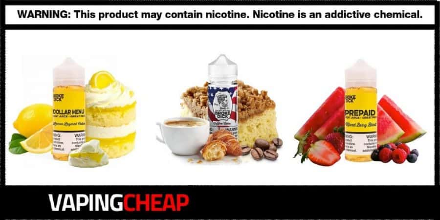 Broke Dick Vape Juice