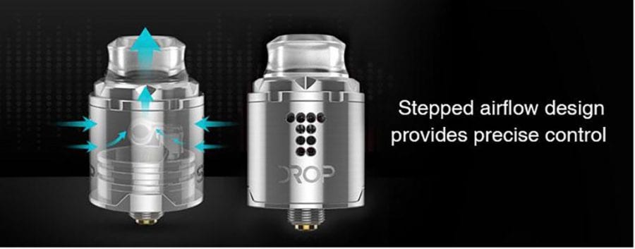 Digiflavor Drop Solo Airflow scaled Digiflavor Drop Solo RDA $25.59
