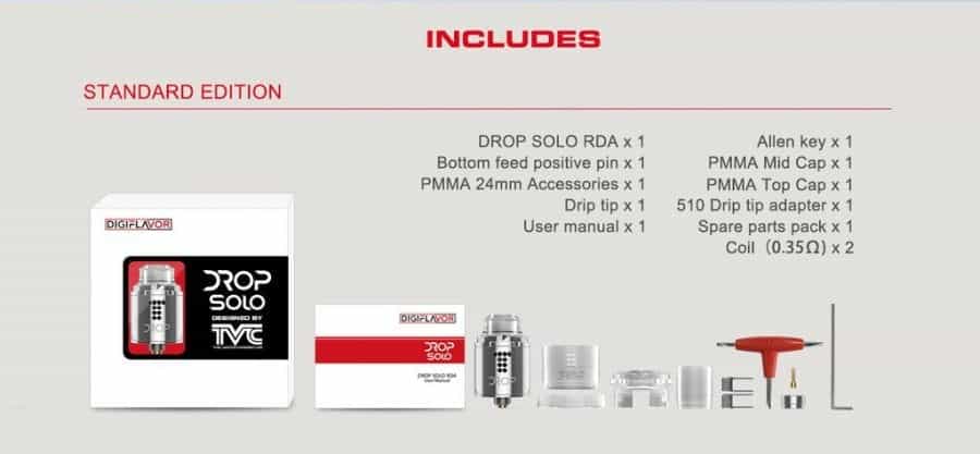Digiflavor Drop Solo Packaging scaled Digiflavor Drop Solo RDA $25.59