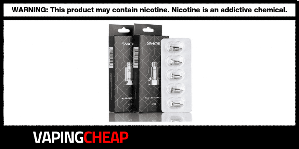 Smok Nord Coils 5 Pack Smok Nord Coils 5 Pack $8.92 (USA)