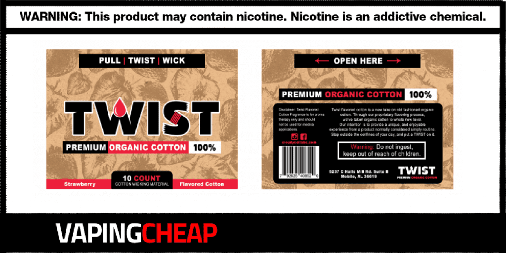 Twist Flavored Cotton