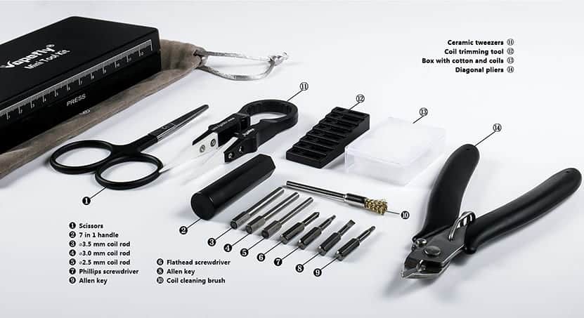 Vapefly Mini Tool Kit Vapefly Mini Tool Kit $7.51