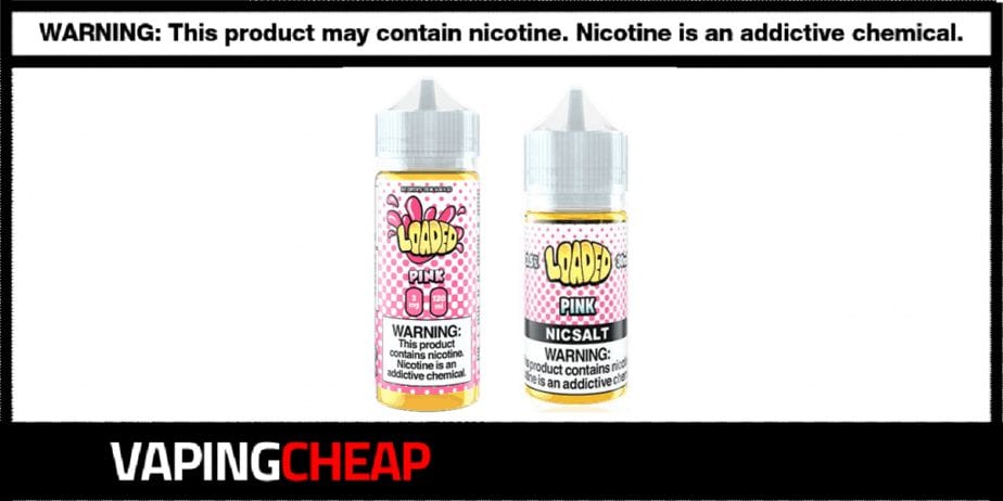 Loaded E-Liquid Pink
