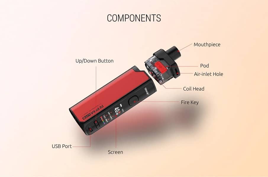 Smok RPM Lite Pod Kit Smok RPM Lite Pod Mod Kit $16.99 (USA)