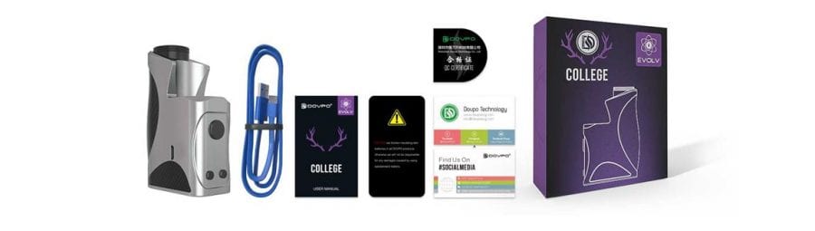Dovpo College Mod scaled Dovpo College DNA60 Box Mod $49.99