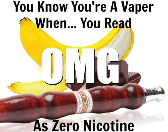 OH MY GOD there's no nicotine!