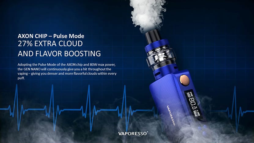 Vaporesso Gen Nano Starter Kit Vaporesso Gen Nano Mod $27.91 | 80w Kit $35.24