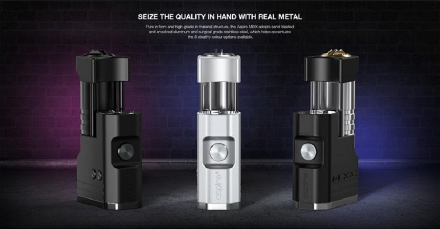 Aspire Mixx 60w Mod scaled Aspire MIXX Box Mod $44.99 (USA)