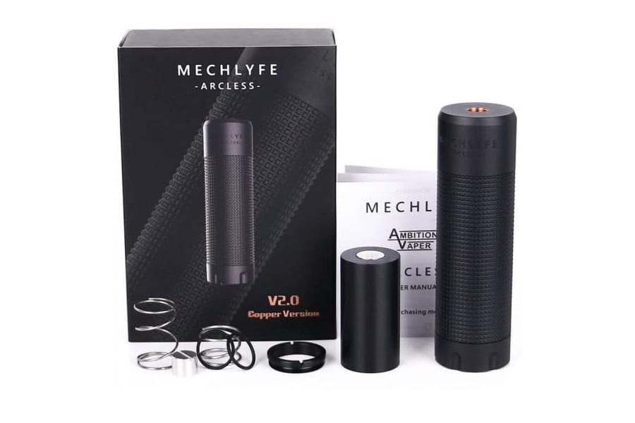 Mechlyfe x Ambition Vaperz Arcless V2.0 Mech Mod Mechlyfe Arcless V2.0 Mech Mod $40.06