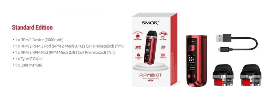 Smok RPM 2 Pod System scaled Smok RPM 2 Pod Mod Kit $22.49