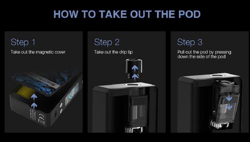 Lost Vape Gemini Hybrid Pod Vape Kit Lost Vape Gemini Hybrid Pod Mod Kit $27.90 (USA)