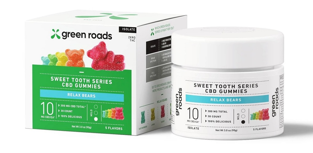 Green Roads CBD Relax Bears 300mg Green Roads Relax Bears CBD Gummies 300mg $28.49 (USA)