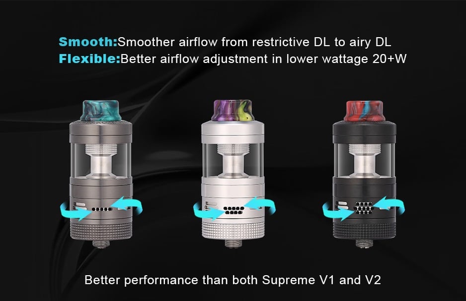 Steam Crave Aromamizer Supreme V3 25mm RDTA Steam Crave Aromamizer Supreme V3 RDTA $40.59