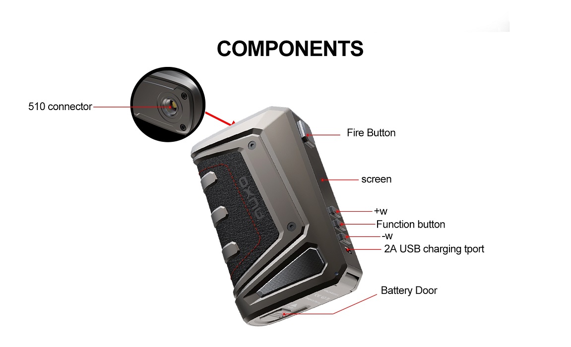 Think Vape Auxo DNA250C Think Vape Auxo DNA250C Mod $129.99