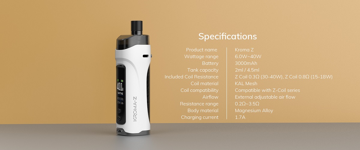 Innokin Kroma Z Pod System Innokin Kroma-Z Pod Mod Kit $25.99