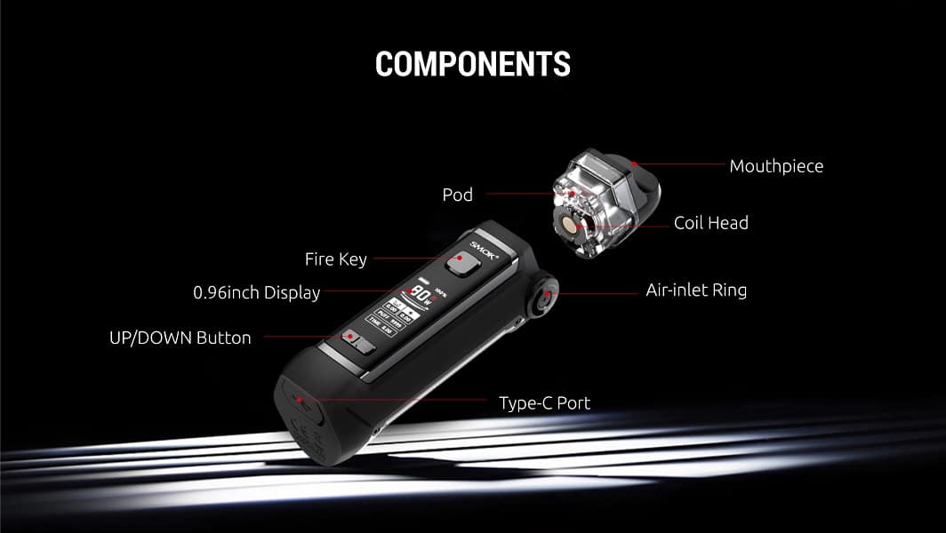 Smok IPX 80 80w Pod Kit Smok IPX 80 Kit $22.99
