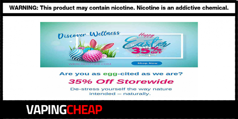 We r cbd easter sale