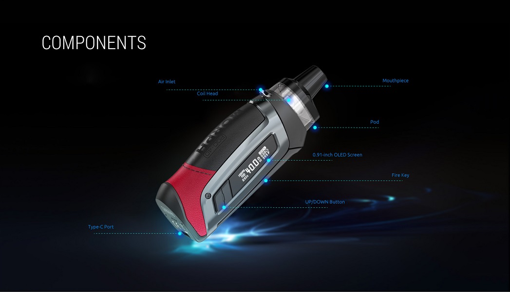 Smok Morph Pod 40 Vape Kit Smok Morph Pod-40 Kit $22.49 (USA)