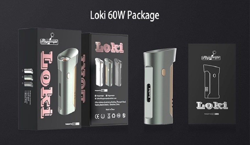 Koguovape Loki 60w Box Mod Koguovape Loki 60w Mod $49.99