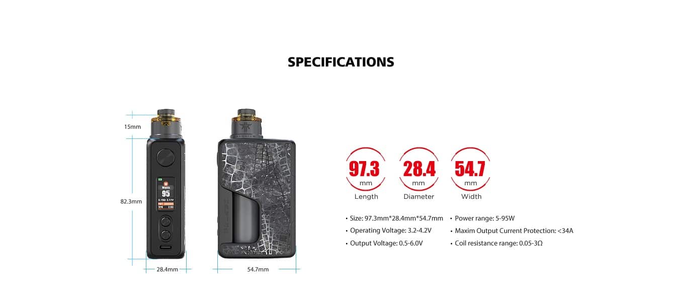 Vandy Vape PR SE 95w Kit Vandy Vape PR SE Kit $56.95 (USA)