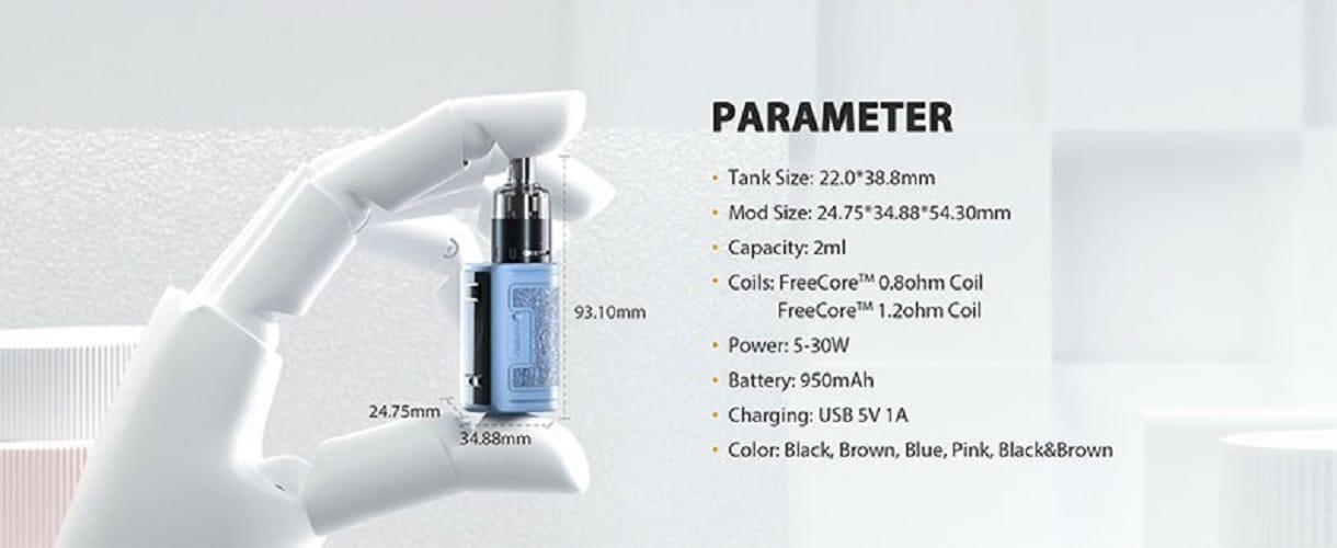 Vapefly Galaxies 30w Vape Kit Vapefly Galaxies 30w Mod $27.00 | Kit $31.50 (USA)