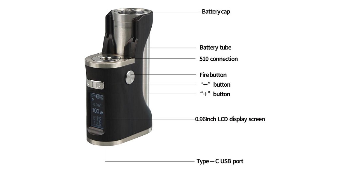 Hippovape BAdapt Pro 100w Box Mod Hippovape B’Adapt Pro SBS Mod $44.99