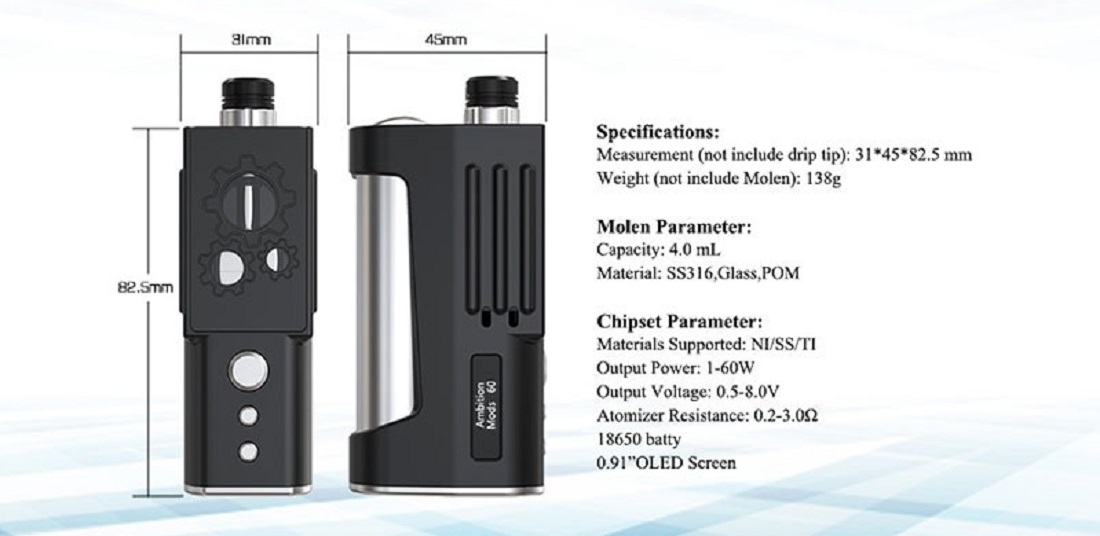 Ambition Mods x Sunbox 2.0 AIO Kit Ambition Mods Sunbox 2.0 AIO Mod $90.99