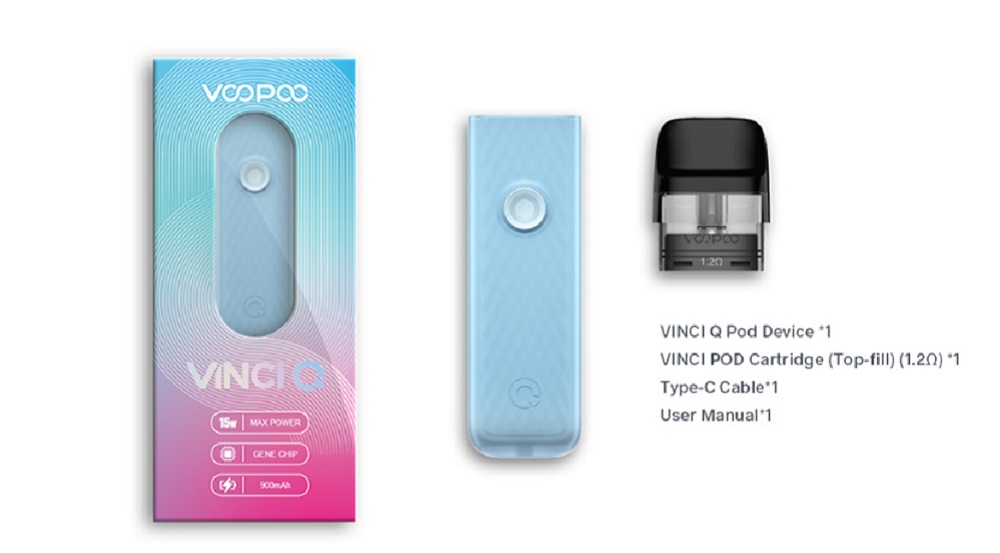 VooPoo Vinci Q 15w Kit VooPoo Vinci Q Pod System $6.99