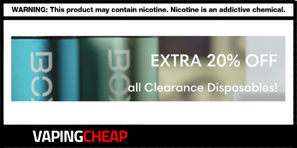 VaporDNA Disposable Vape Clearance Sale 2022 VaporDNA Clearance Disposables Sale! Extra 20% Off
