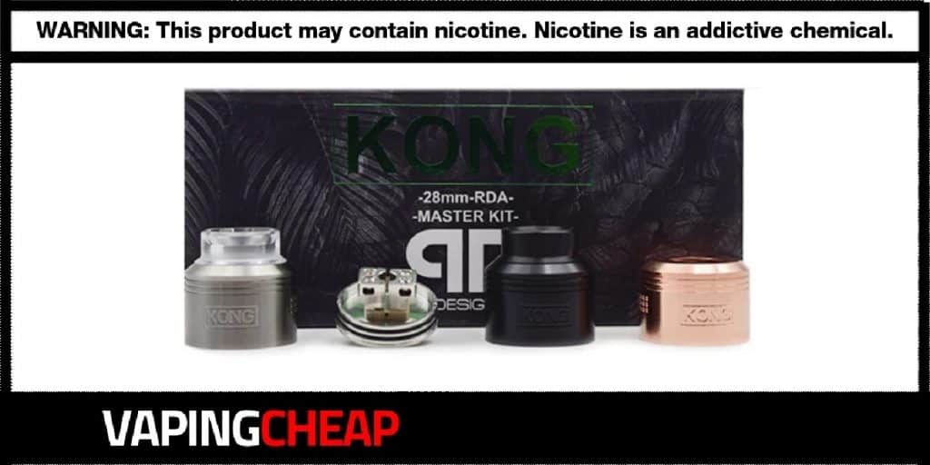 QP Design Kong 28mm RDA Limited Edition Kit