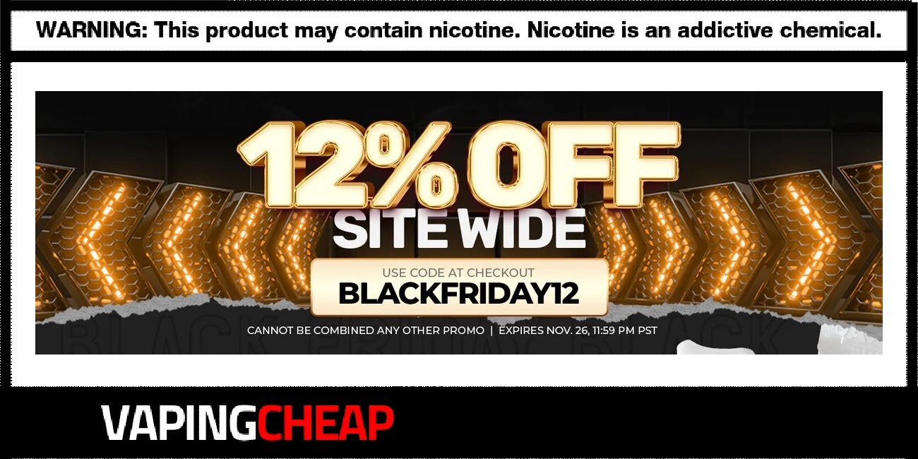 EightVape Black Friday Sale 2022 Best Black Friday Vape Deals 2022!