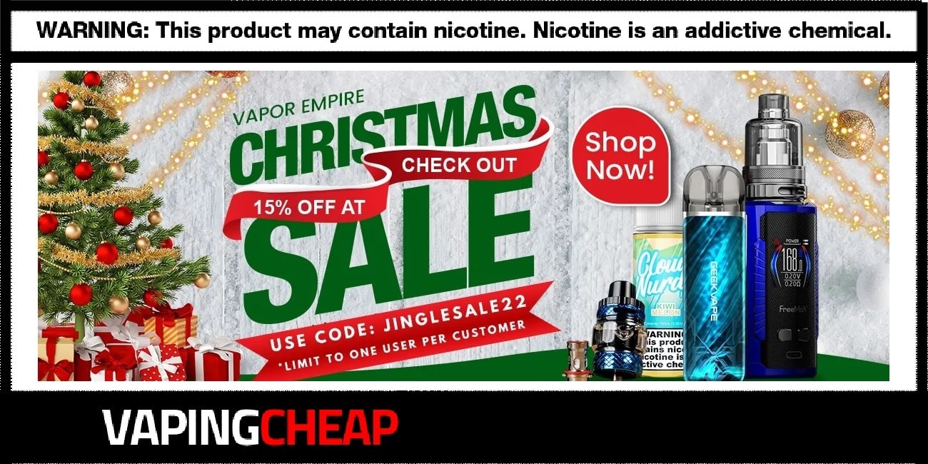 Om Vapors Black Friday Sale 2019 1 Best Christmas Vape Deals 2022!