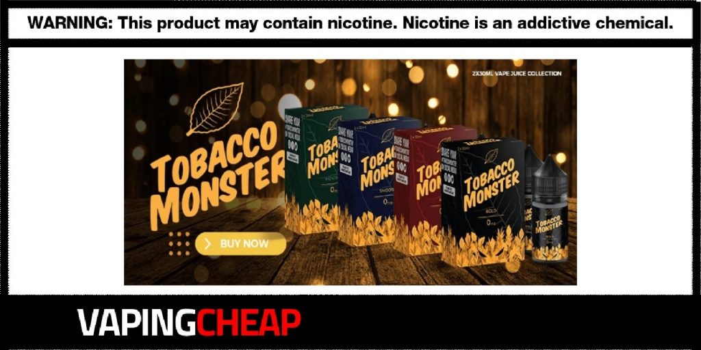 Tobacco Monster E-Juice Sale