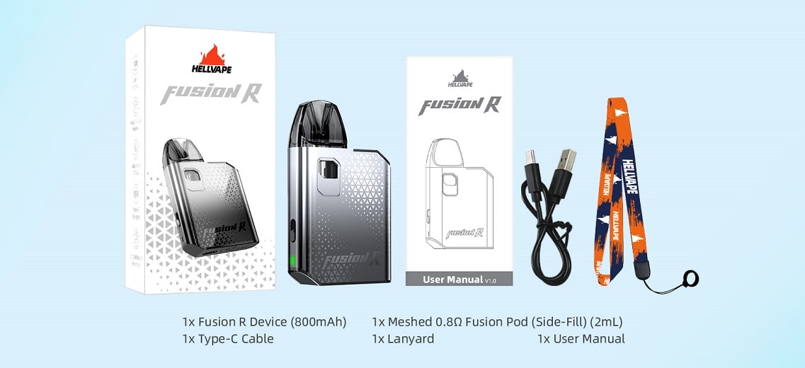 Hellvape Fusion R Pod Vape Hellvape Fusion R Pod System $10.99