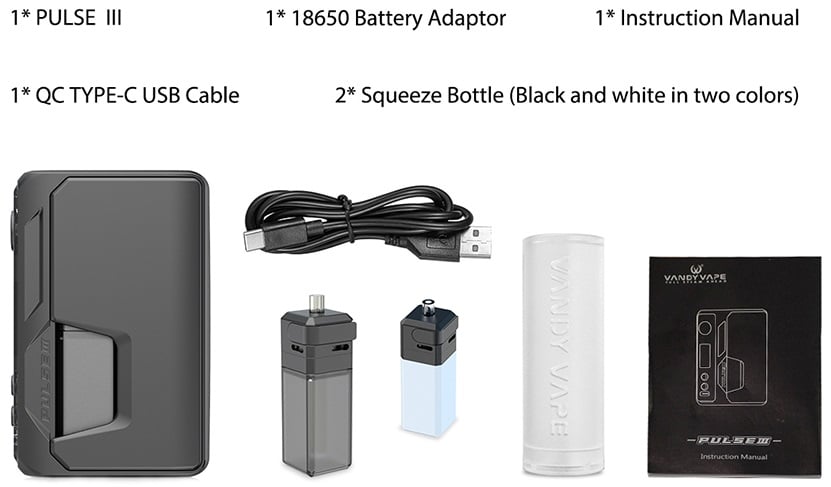 Vandy Vape Pulse V3 Mod Vandy Vape Pulse V3 Mod $29.32