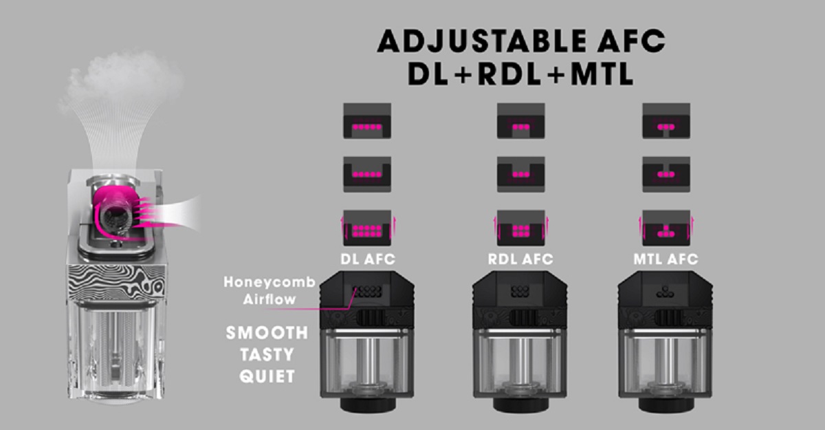 Damn Vape Atemporal RBA Tank Damn Vape Atemporal Boro RBA $42.99