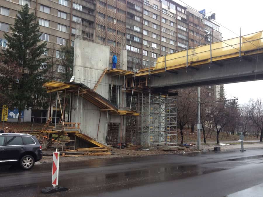 ПЕШЕХОДЕН МОСТ – ЦАРИГРАДСКО ШОСЕ