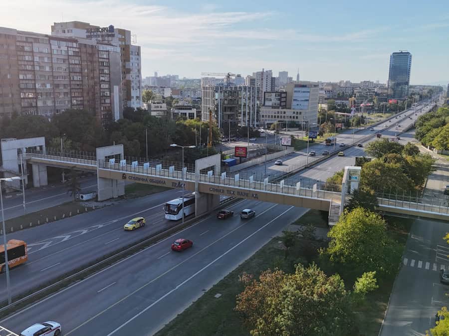 ПЕШЕХОДЕН МОСТ – ЦАРИГРАДСКО ШОСЕ