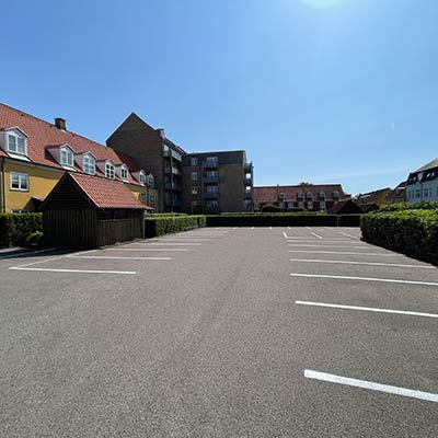 Opmærkning af parkeringsplads