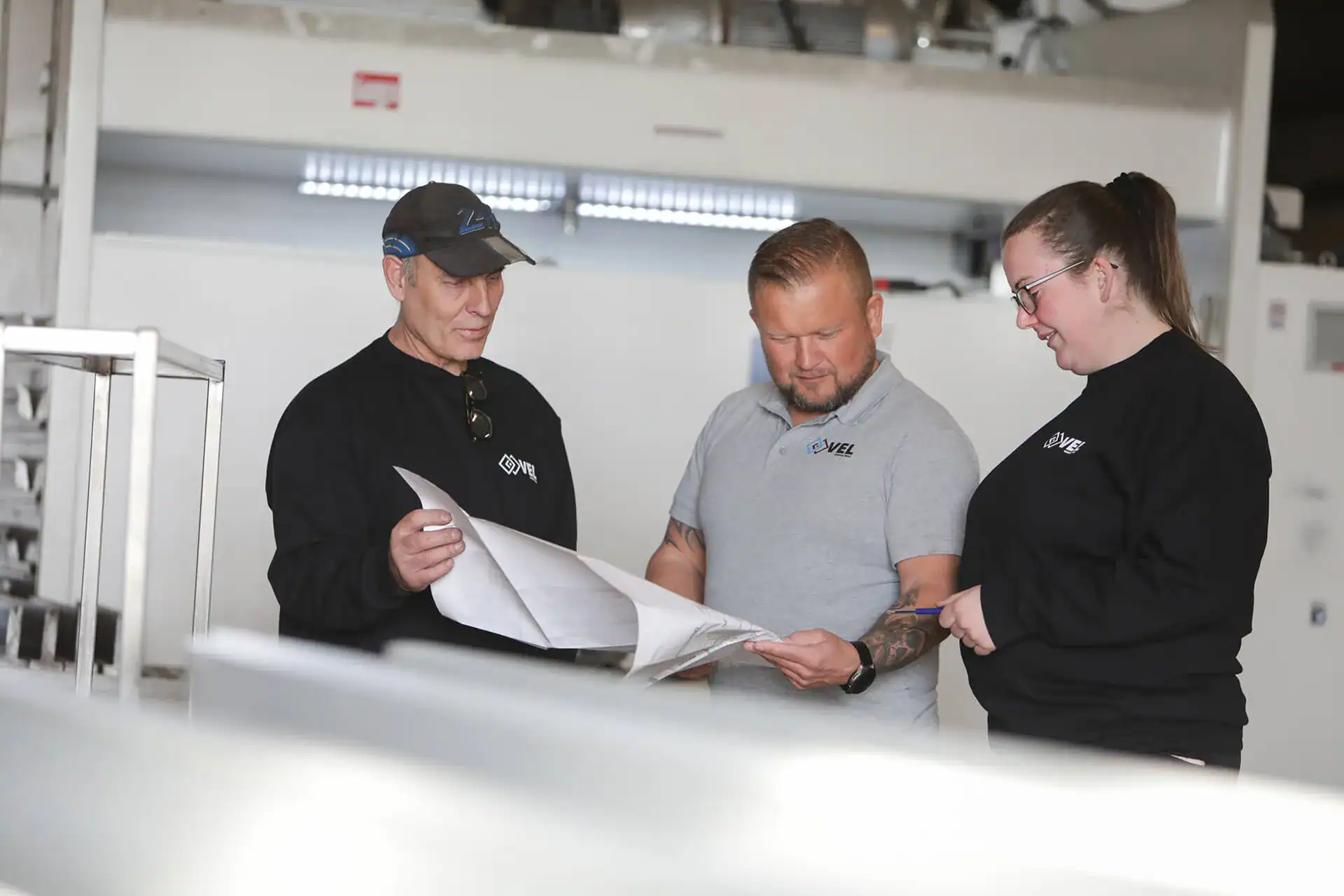 Medarbejdere fra Vel Køleteknik