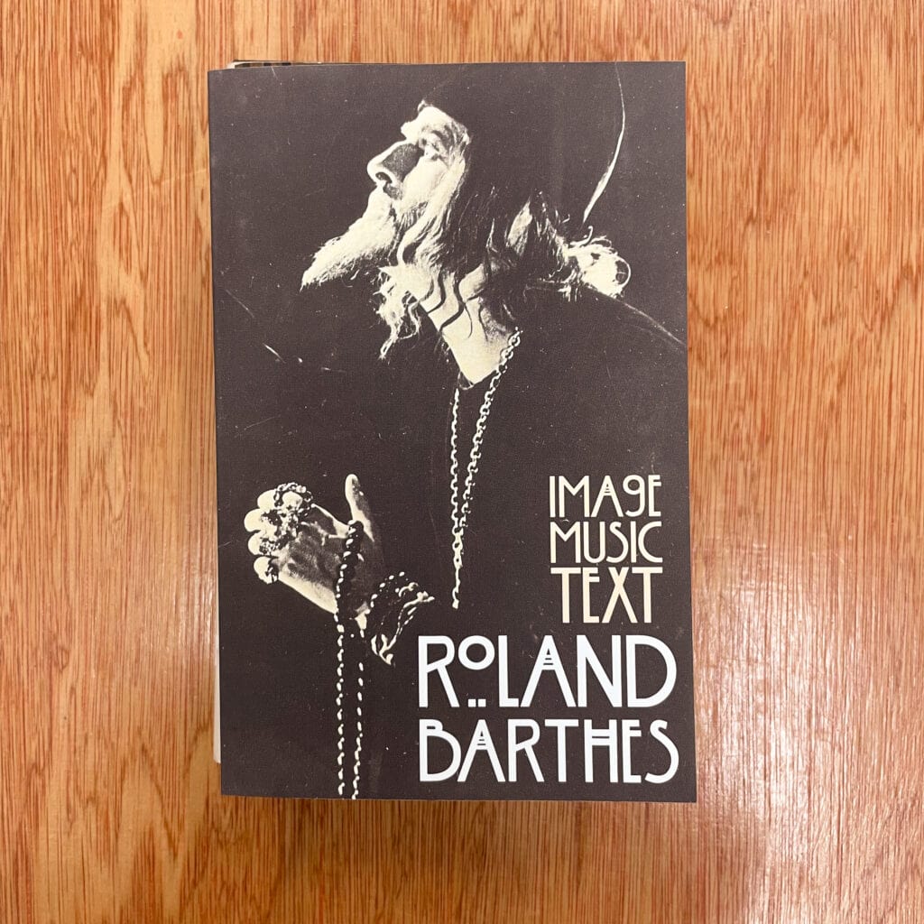 Image-Music-Text by Roland Barthes